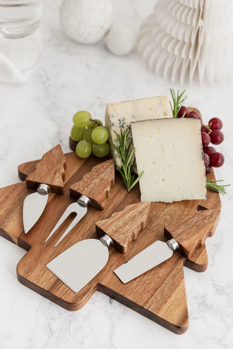 Uberstar Woodland Cheese Knife Set