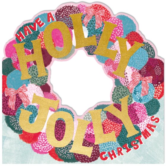 Woodmansterne 'Woolly Welcome' Christmas Card