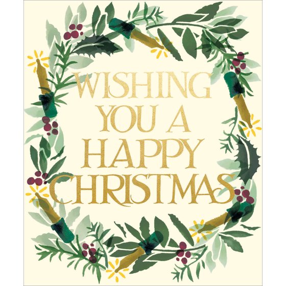 Woodmansterne 'Deck the Halls' Christmas Card