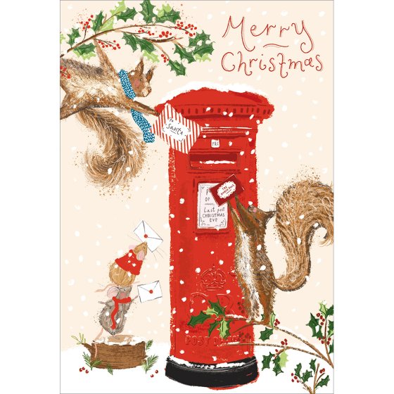 Woodmansterne 'Letters To Santa' Christmas Card
