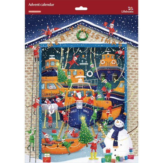 Woodmansterne 'RNLI Workshop' Advent Calendar