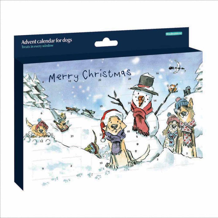 Woodmansterne 'Snow Friends' Advent Calendar For Dogs