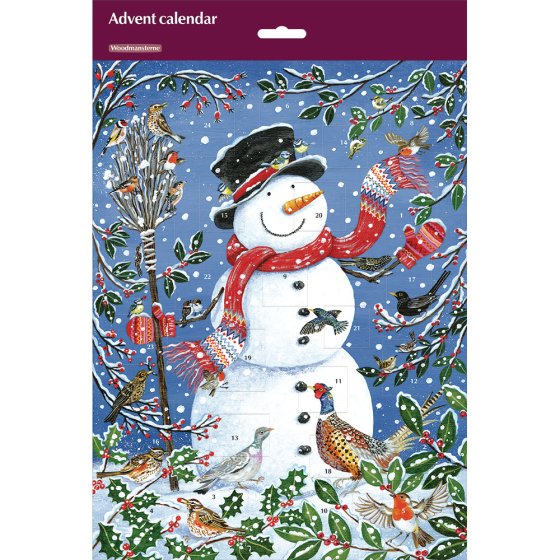 Woodmansterne 'Snow Friends' Advent Calendar