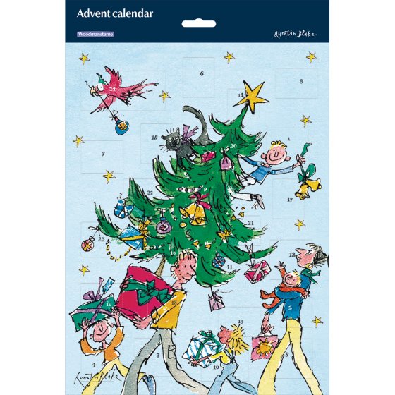 Woodmansterne 'Carrying The Tree' Advent Calendar