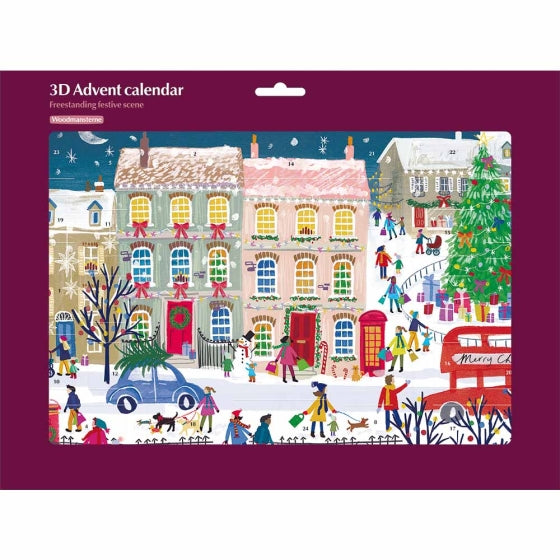 Woodmansterne 'Joys Of The Season' Advent Calendar