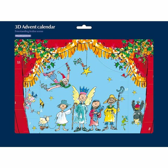 Woodmansterne 'Nativity Play' Advent Calendar