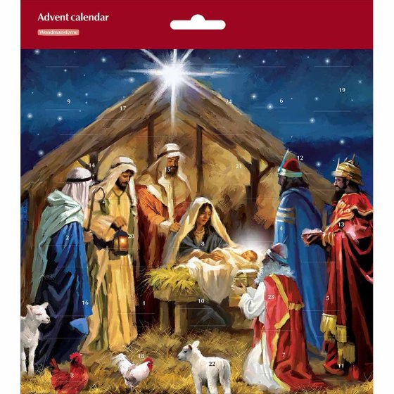 Woodmansterne 'To The Manger' Advent Calendar