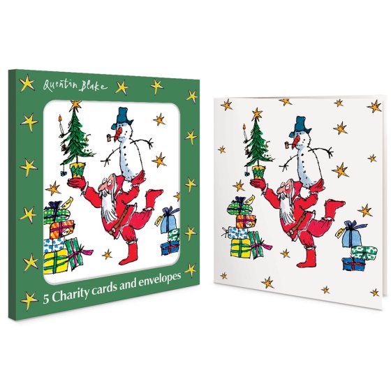 Woodmansterne 'Fun With Santa' Christmas 5 Card Box