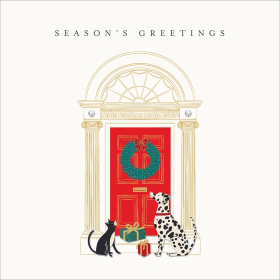Woodmansterne 'Christmas Delivery' Christmas Card