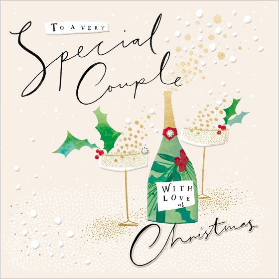 Woodmansterne 'To A Very Special Couple' Christmas Card