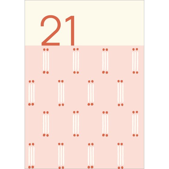 Woodmansterne 'Matchsticks for 21' Birthday Card