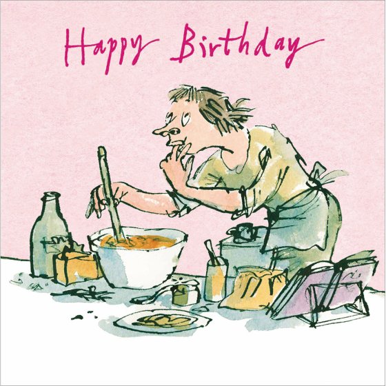 Woodmansterne 'The Taste Of Baking' Birthday Card