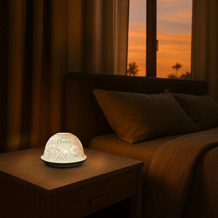 Cello World's Best Nan Tealight Dome