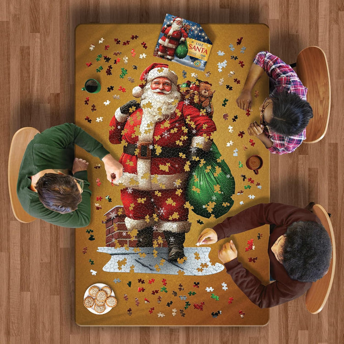 Madd Capp I Am Santa Father Christmas Shaped 1000 Piece Jigsaw Puzzle