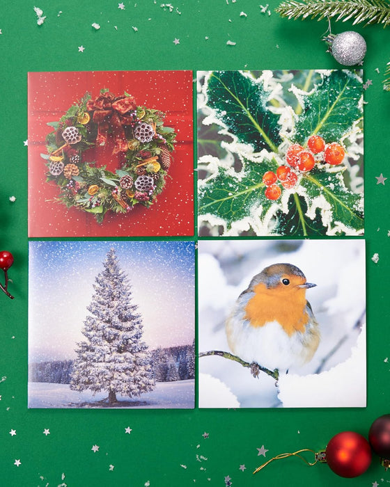 UKG 'Open Cards' Christmas Card Boxed Pack Of 20