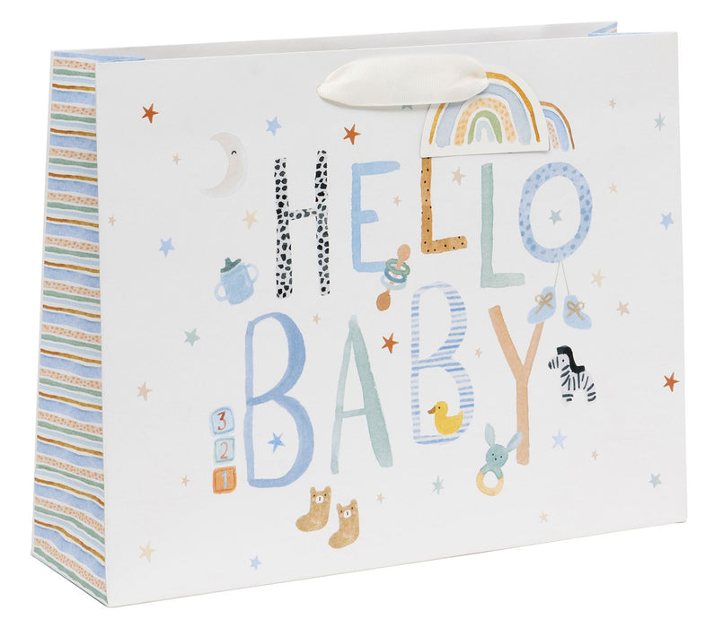 Glick Baby Blue Landscape Large Bag