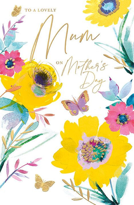 Words N Wishes 'To A Lovely Mum' Mother's Day Card