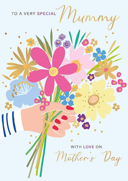 Words N Wishes 'To A Very Special Mummy' Easter Card