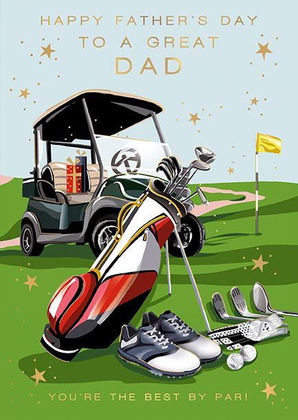 Words N Wishes 'To A Great Dad' Fathers Day Card