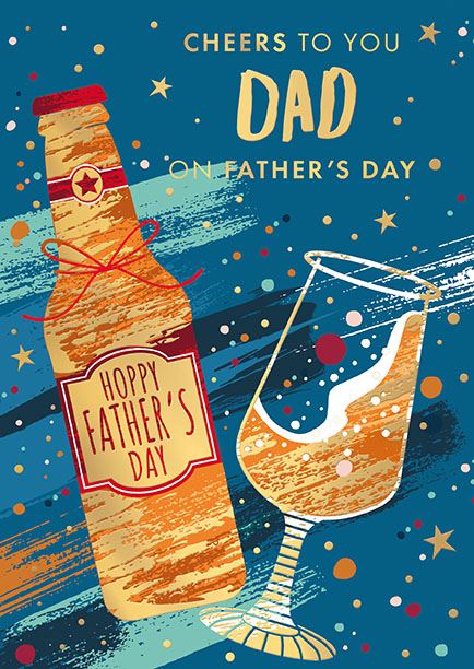 Words N Wishes 'Cheers To You Dad' Fathers Day Card