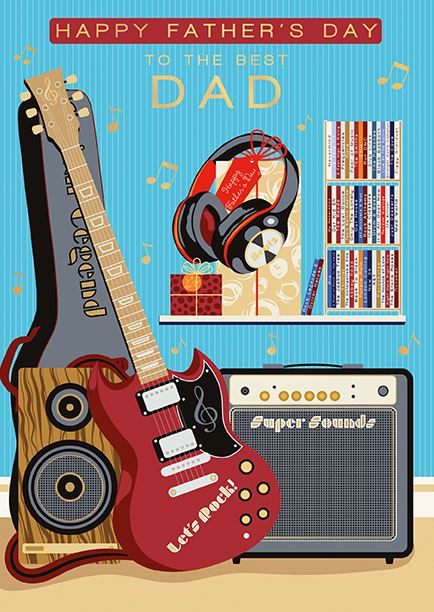 Words N Wishes 'To The Best Dad' Fathers Day Card