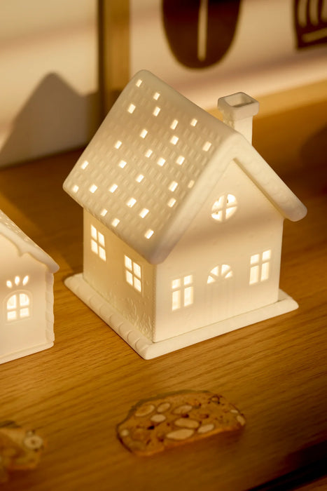 Räder Embossed Candy Cane Tealight Light House