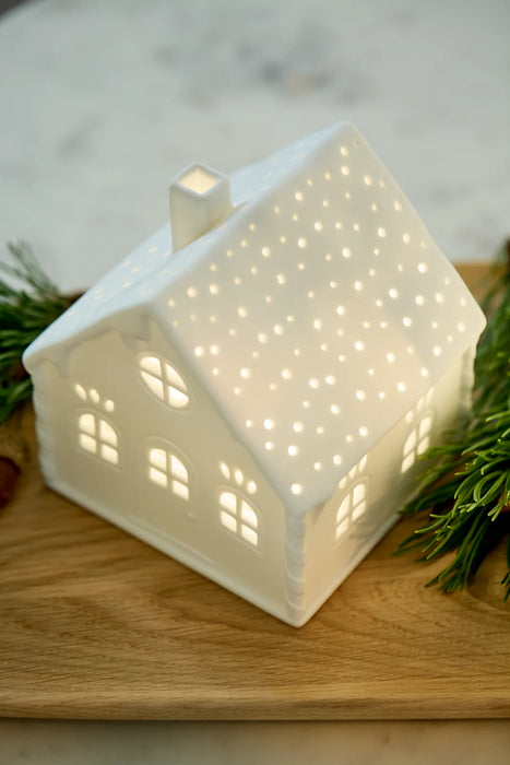 Räder Embossed Candy Cane Tealight Light House