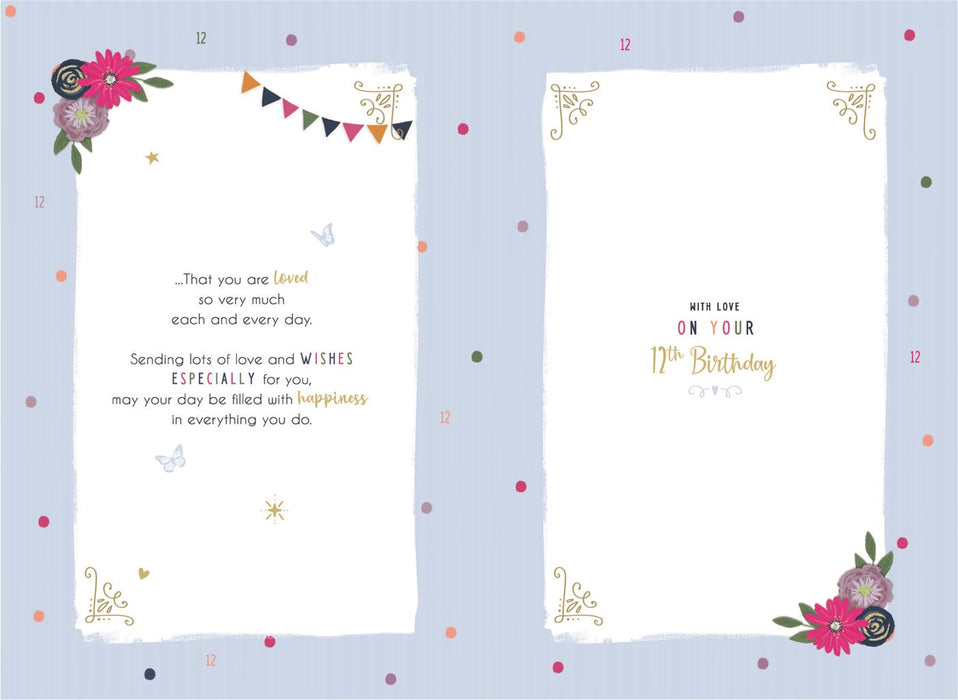 ICG 'Wonderful Daughter 11 Today' Birthday Card