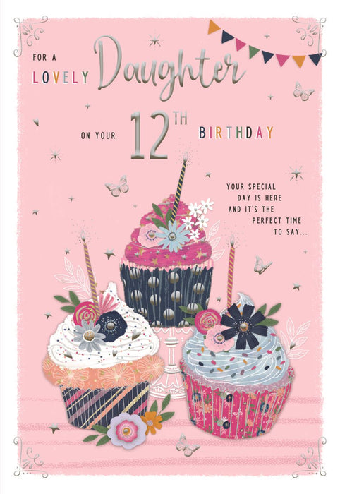 ICG 'Wonderful Daughter 11 Today' Birthday Card