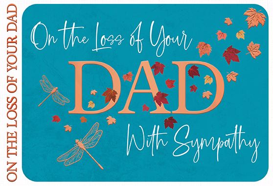 Words & Wishes 'With Sympathy on the Loss of your Dad' Sympathy Card