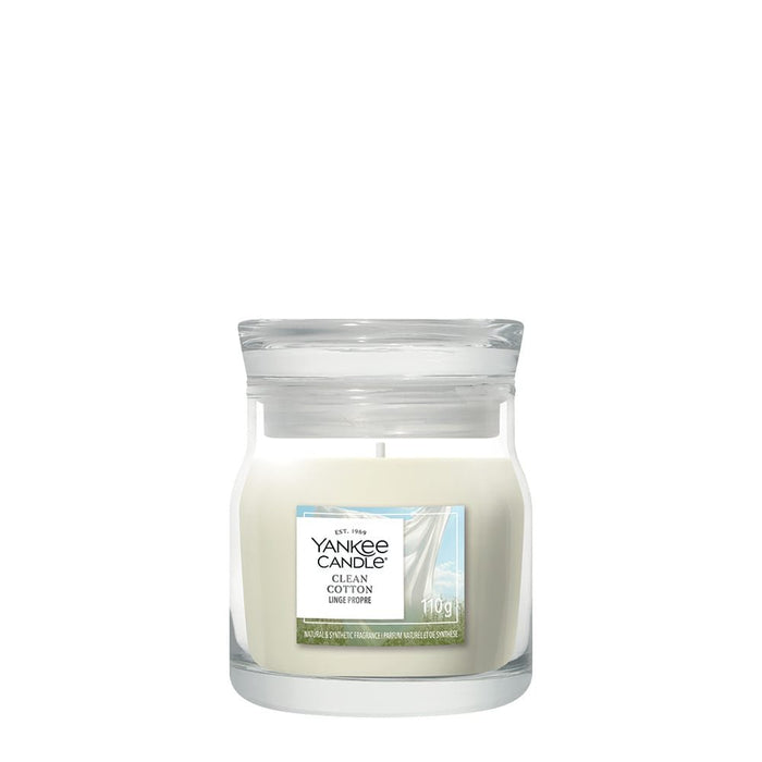 Yankee Candle Clean Cotton Signature Small Jar