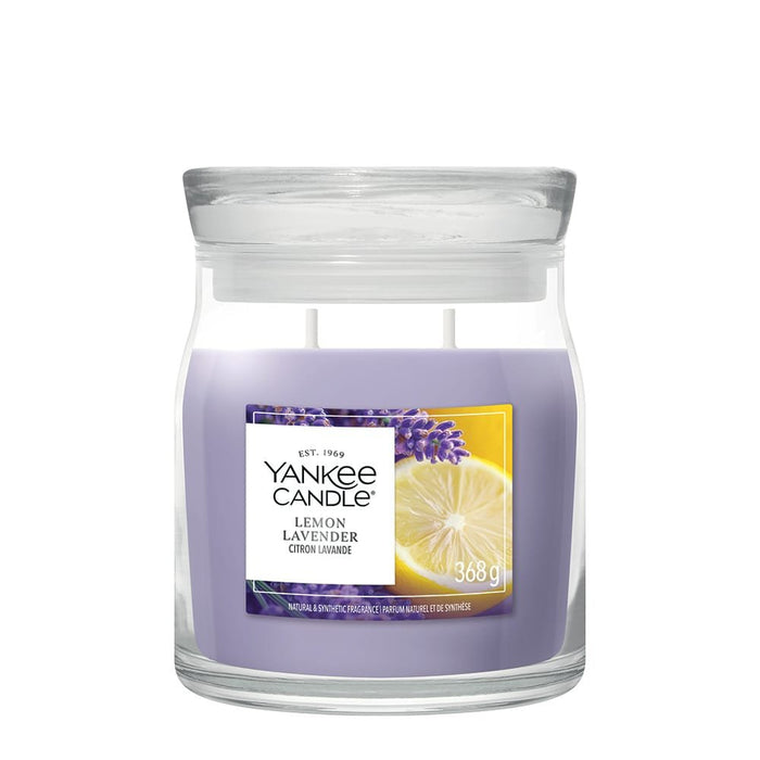 Yankee Candle Lemon Lavender Signature Medium Jar