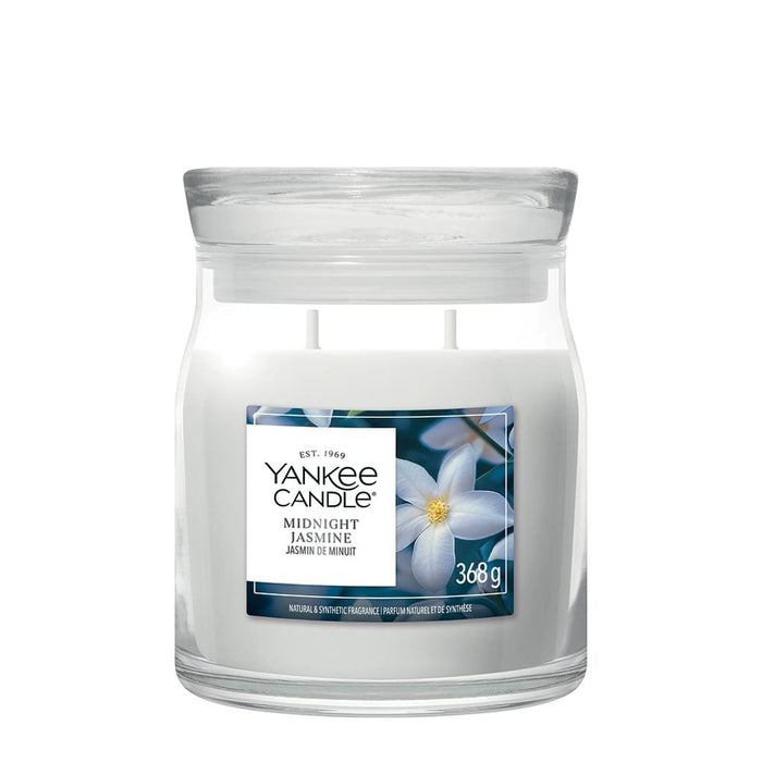 Yankee Candle Midnight Jasmine Signature Medium Jar