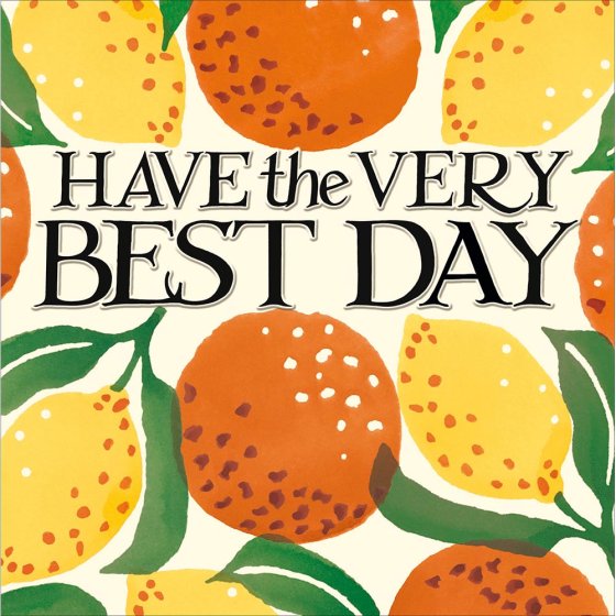 Woodmansterne 'Oranges & Lemons' Birthday Card