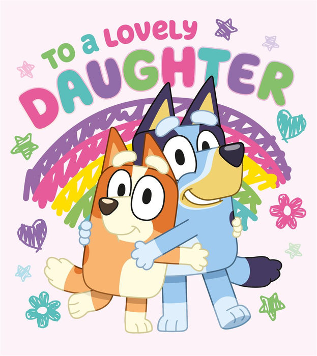 Words & Wishes 'To A Lovely Daughter' Birthday Card