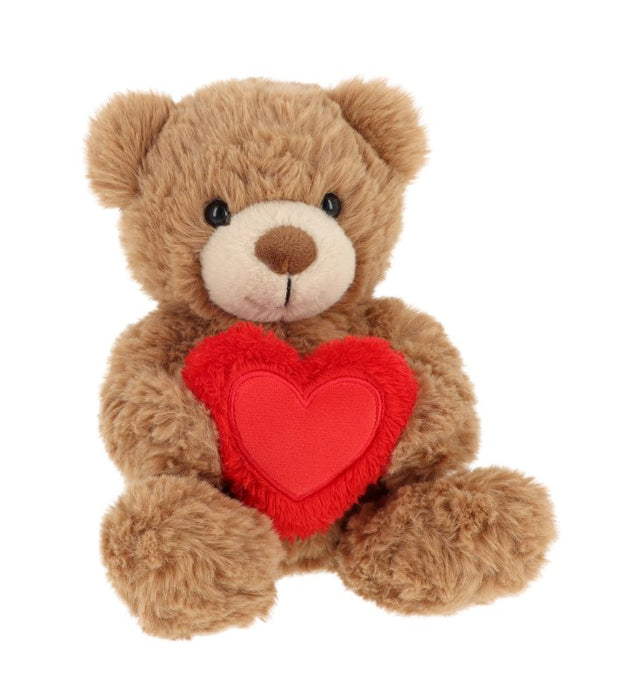 Keel Toys Fergus Bear with Heart 20cm