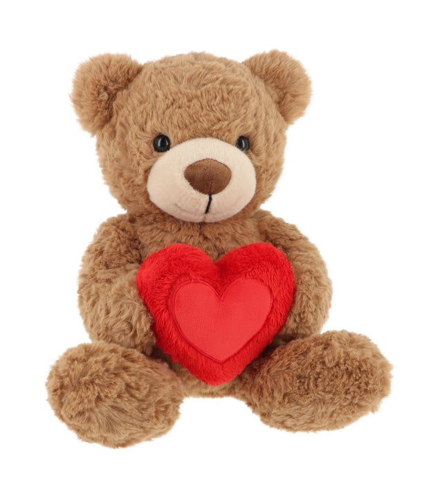 Keel Toys Fergus Bear with Heart 45cm