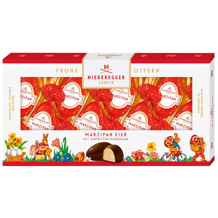 Niederegger Classic Dark Chocolate Covered Marzipan Easter Eggs