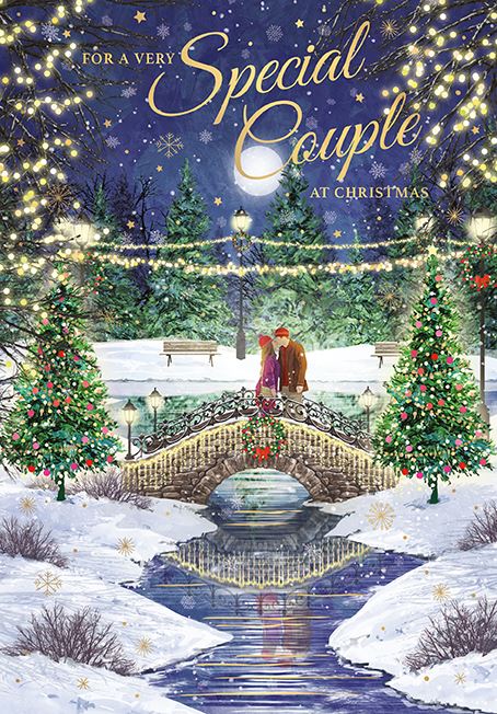 Words N Wishes 'For A Very Special Couple' Christmas Card