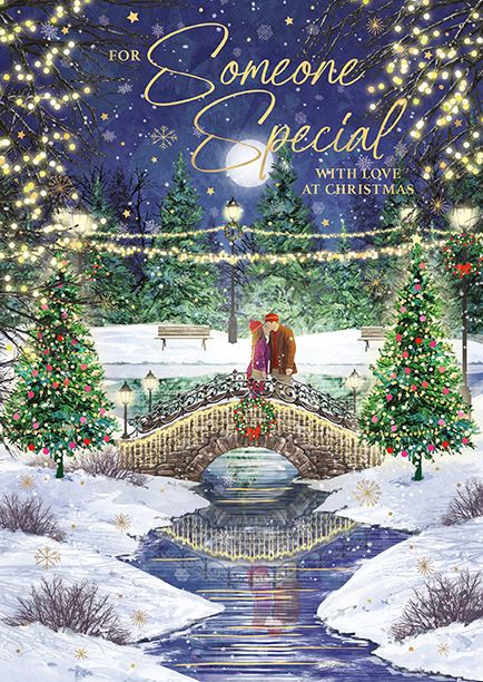 Words N Wishes 'For Someone Special' Christmas Card
