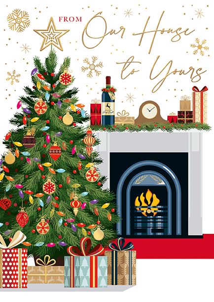 Words N Wishes 'Our House To Yours' Christmas Card