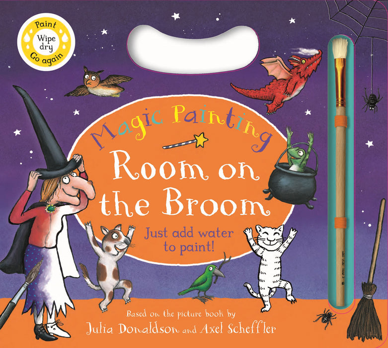 Room on the Broom Magic Painting (Board) Book
