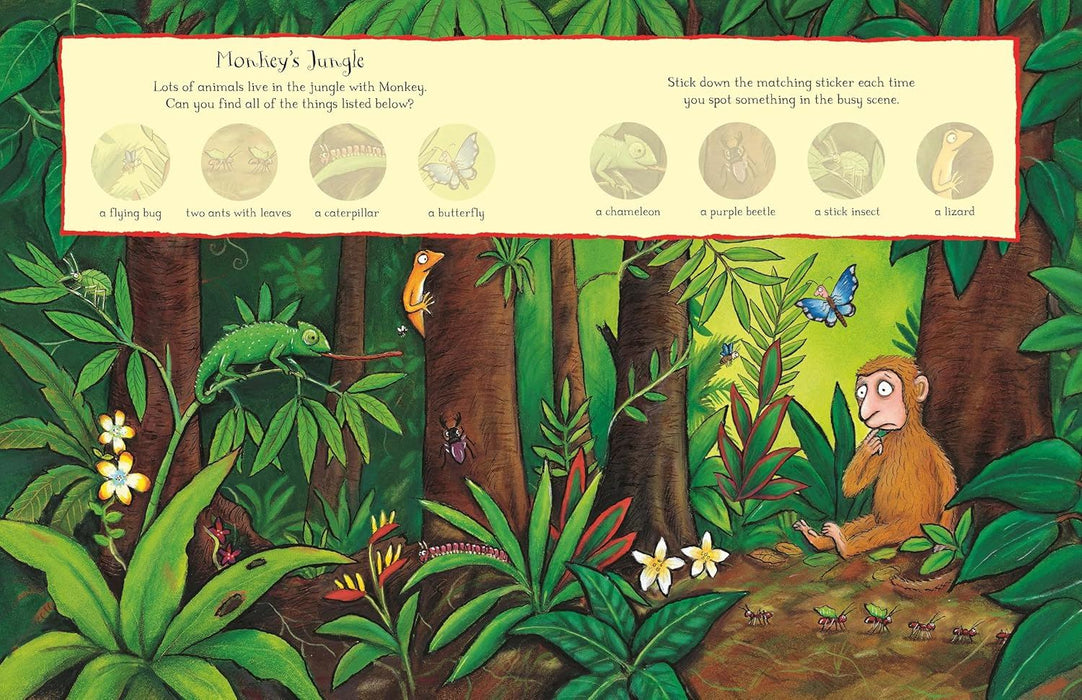 Gruffalo and Friends Amazing Animals Sticker Book
