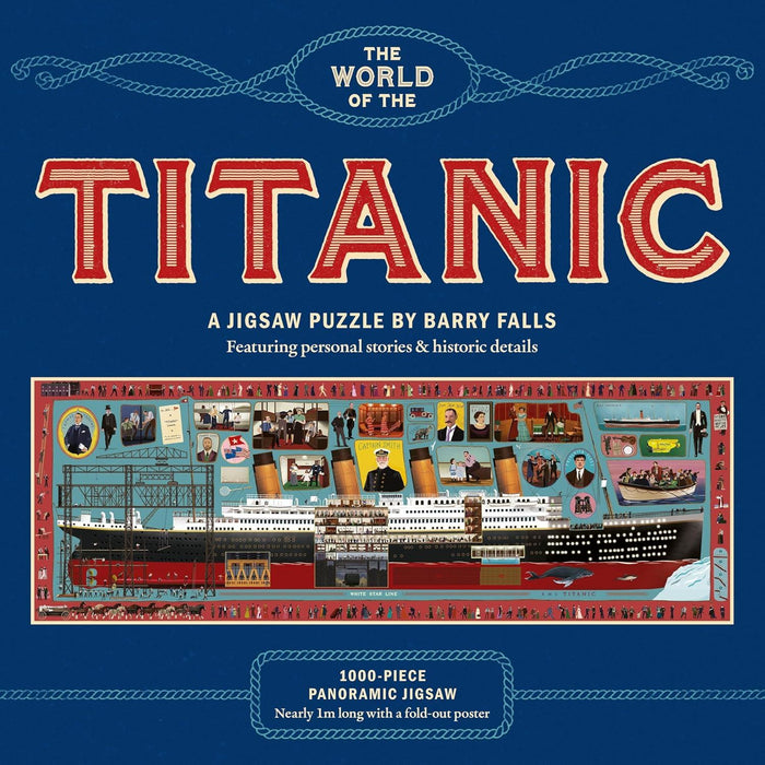 Bookspeed World of The Titanic 1000 Piece Jigsaw Puzzle