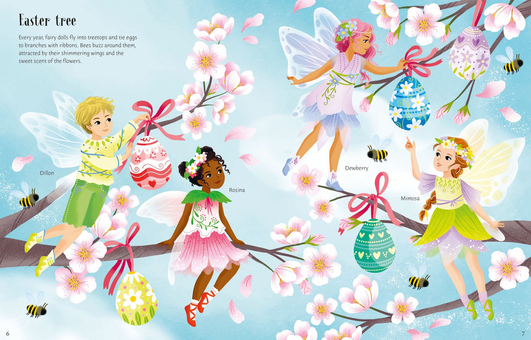 Usborne Sticker Dolly Dressing Easter Egg Hunt