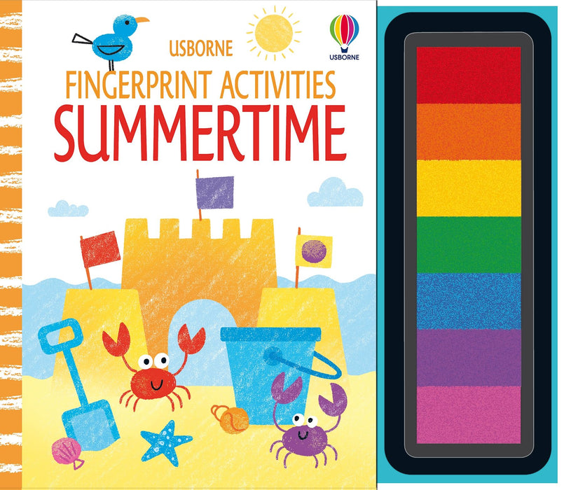 Usborne Fingerprint Activities Summertime Book