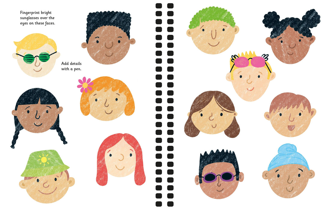Usborne Fingerprint Activities Summertime Book