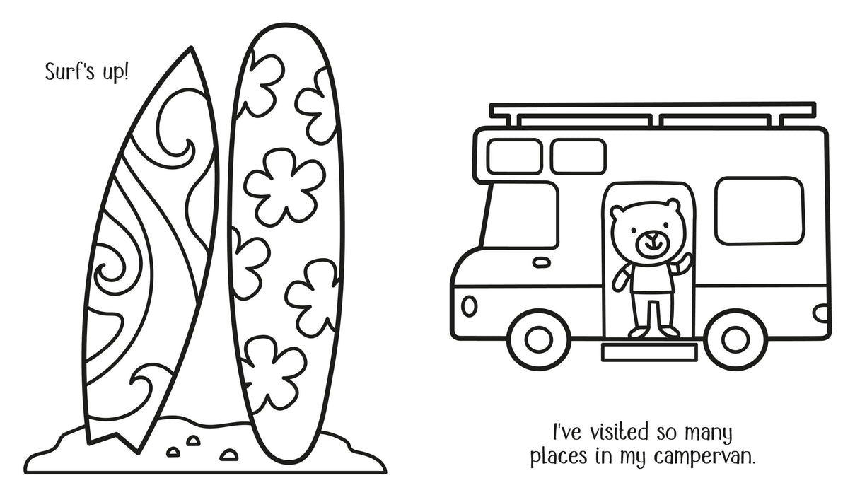 Usborne Happy Summer Colouring Book
