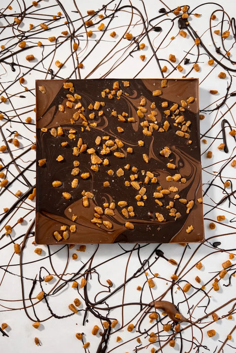 Cambridge Confectionary Co Salted Caramel Chocolate Swirl Tile
