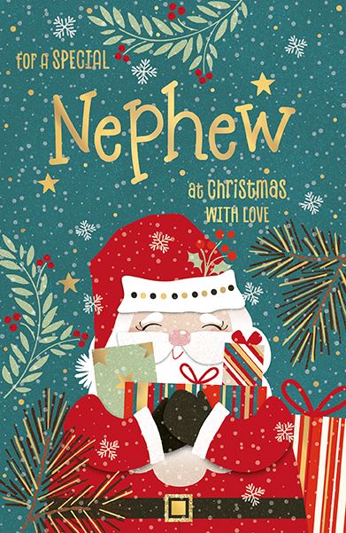 Words N Wishes 'For A Special Nephew' Christmas Card